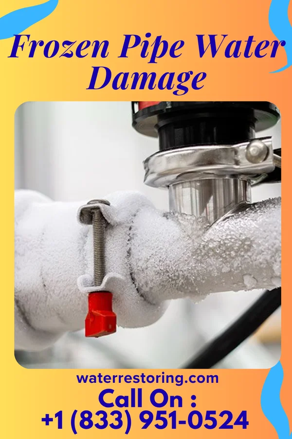 Frozen Pipe Water Damage in Cimarron, KS